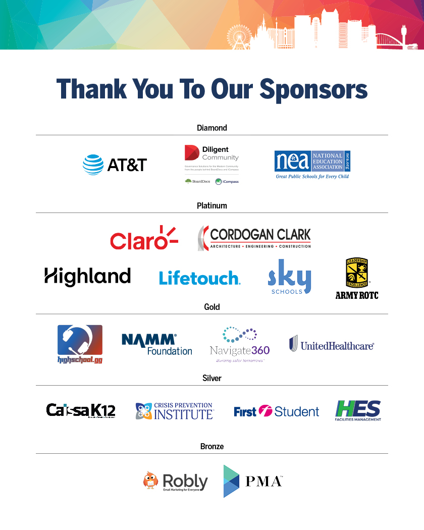 NSBA 2023 Annual Conference Sponsors