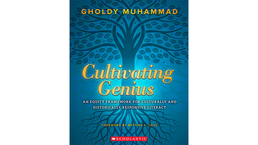 Cover of the book, "Cultivating Genius" by  Gholdy E. Muhammad 