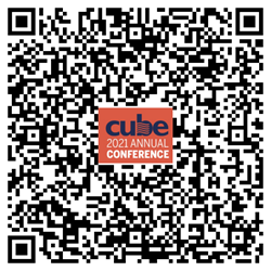 QR code for CUBE Annual Conference health screens and documents